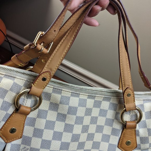 Auth LOUIS VUITTON EVORA MM DAMIER AZUR - Picture 9 of 14